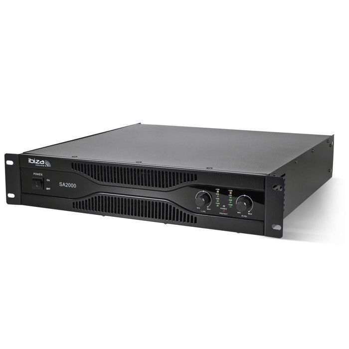 PA-vahvistin 2 x 1000W räkkiin, 19