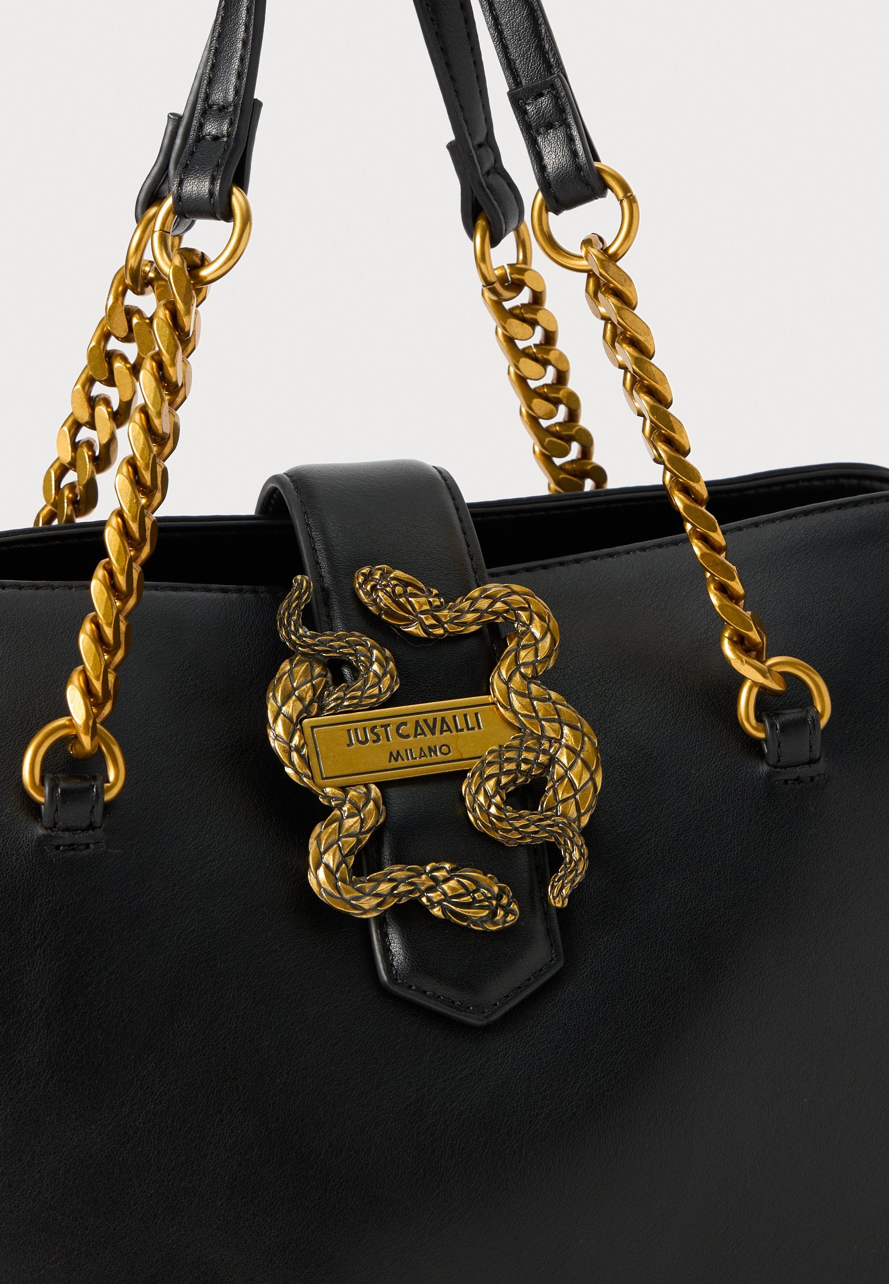 Sac à main Just Cavalli ICONIC SNAKES - noir