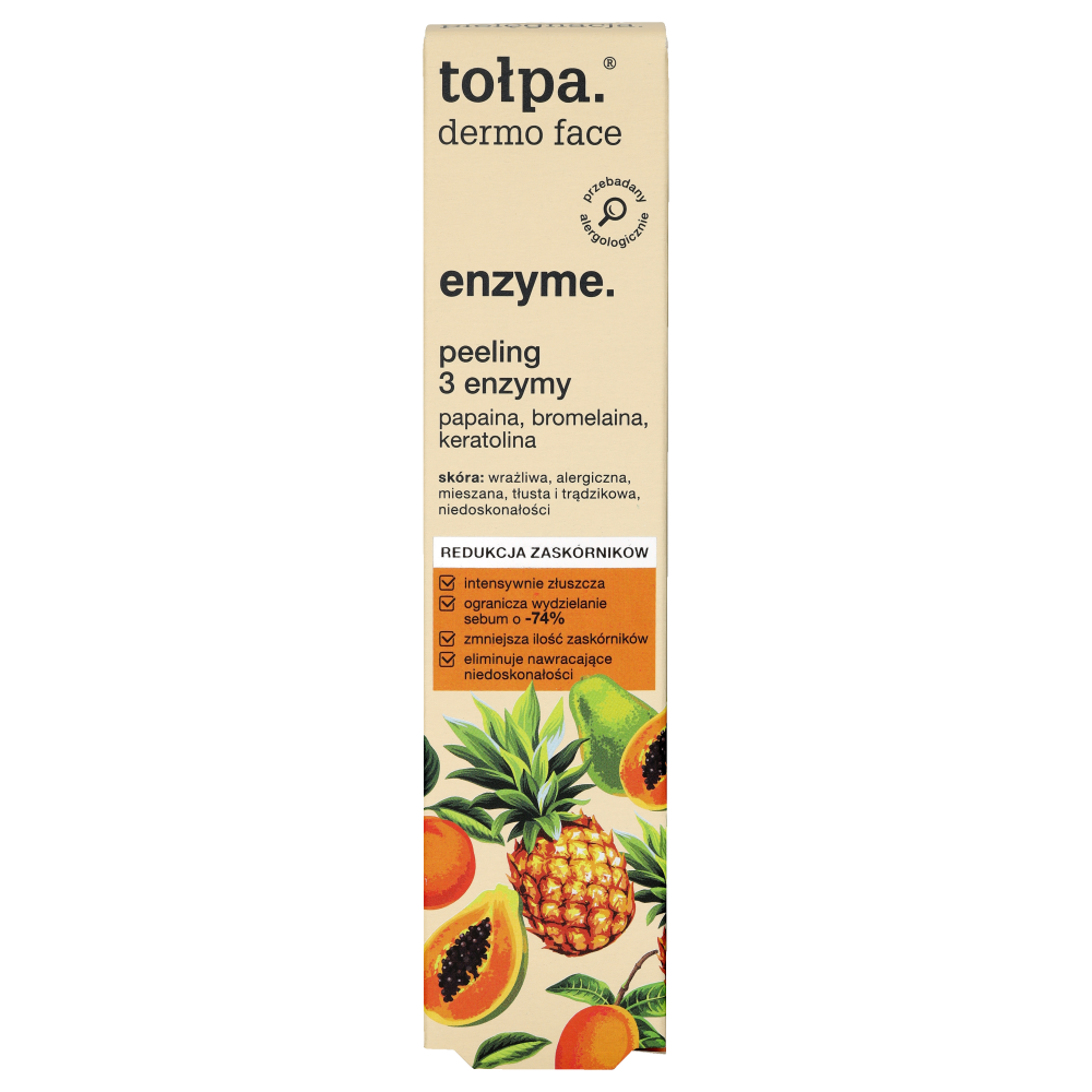 Tołpa Peeling facial exfoliant intensiv pentru reducerea punctelor negre 40ml Dermo Face Sebio