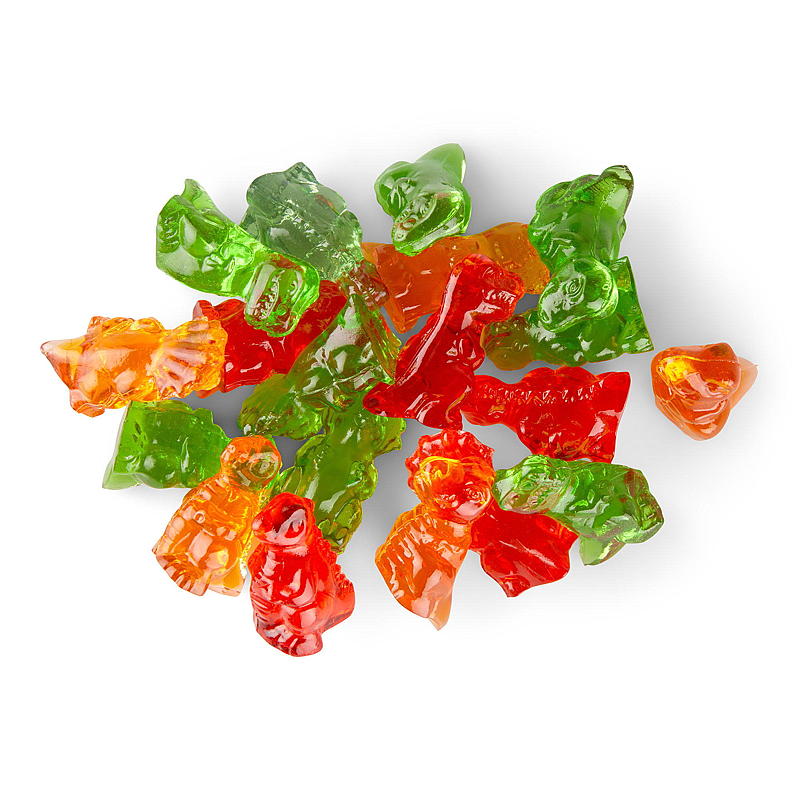 Vingummi dinosaure 4D 114 g