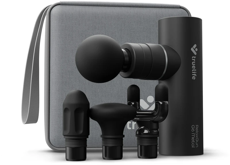 Masážní pistole TrueLife RelaxGun G6 Metal