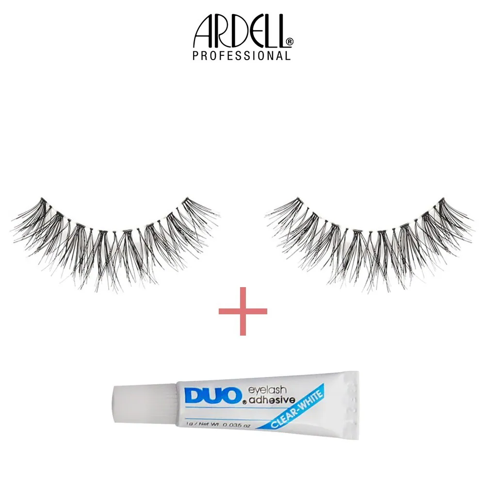 Ardell Faux-cils Wispies avec colle Duo transparente de 1gr