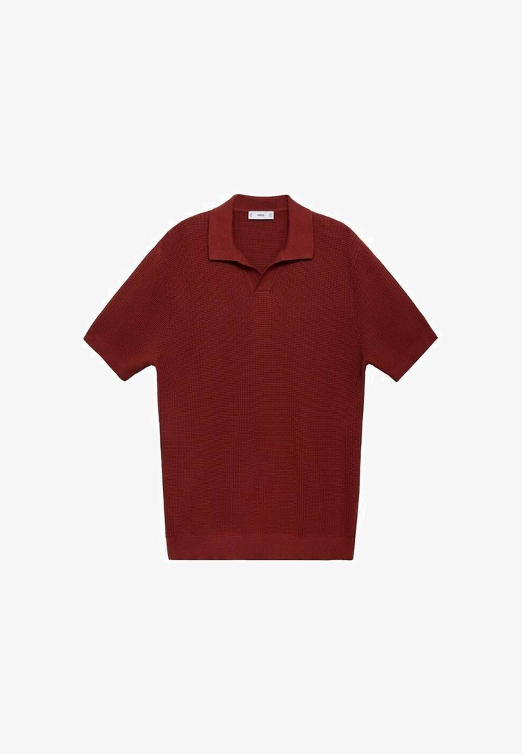 Camisa polo Mango - bordô