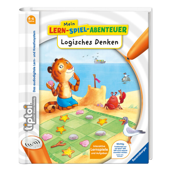 tiptoi® Joc de învățare Aventură, Gândire logică