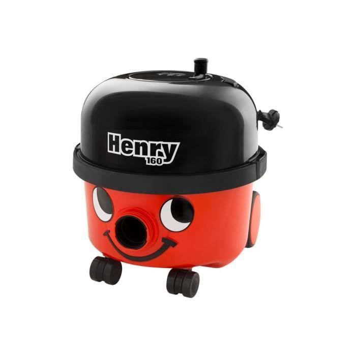 Aspirateur traineau - Numatic - Henry Compact HVR 160-11 - 620 Watt - Sac - Rouge classique