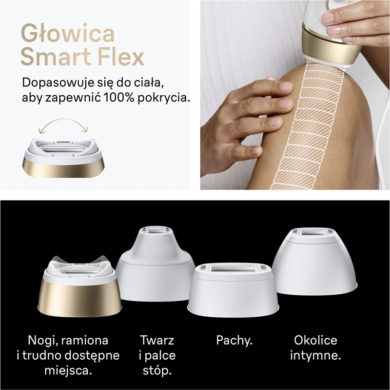 Braun IPL Silk·expert Pro 5 PL5412: aparelho inteligente de depilação a laser para corpo, rosto, virilha e axilas.
