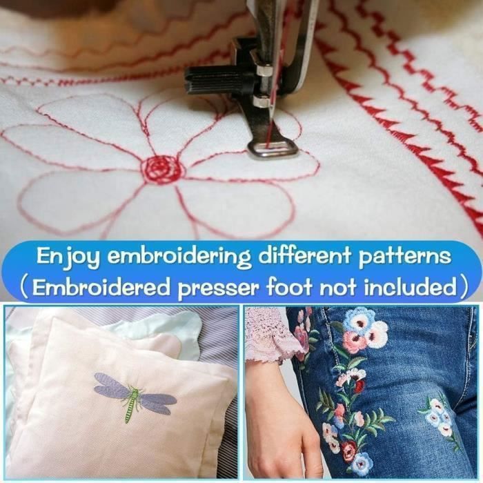 UTEN 2685A Electronic Free Arm Sewing Machine with 200 Stitches and Extension Table for Beginners and DIY Enthusiasts