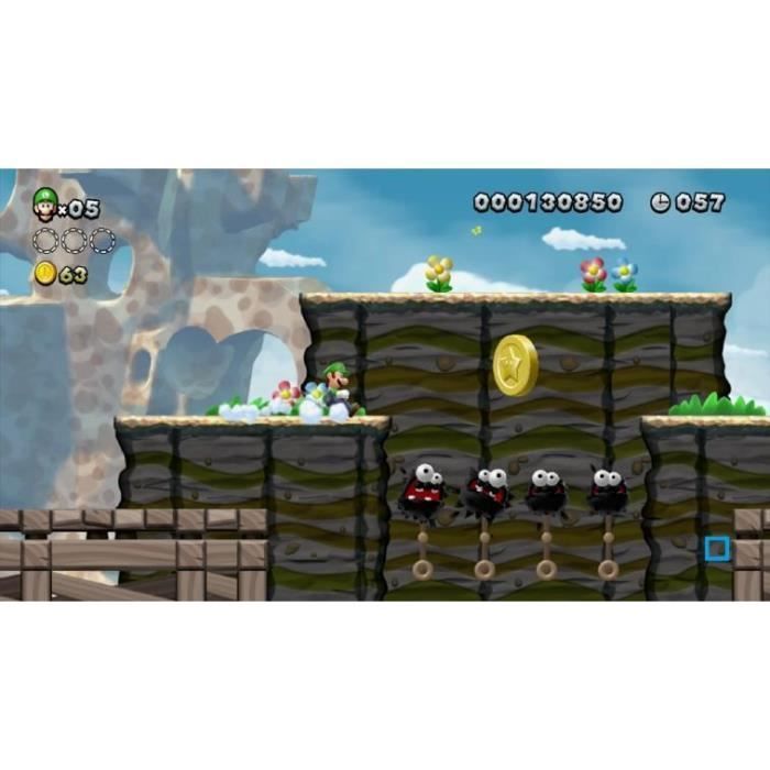 Pack Premium Noir Mario & Luigi Jeu Wii U