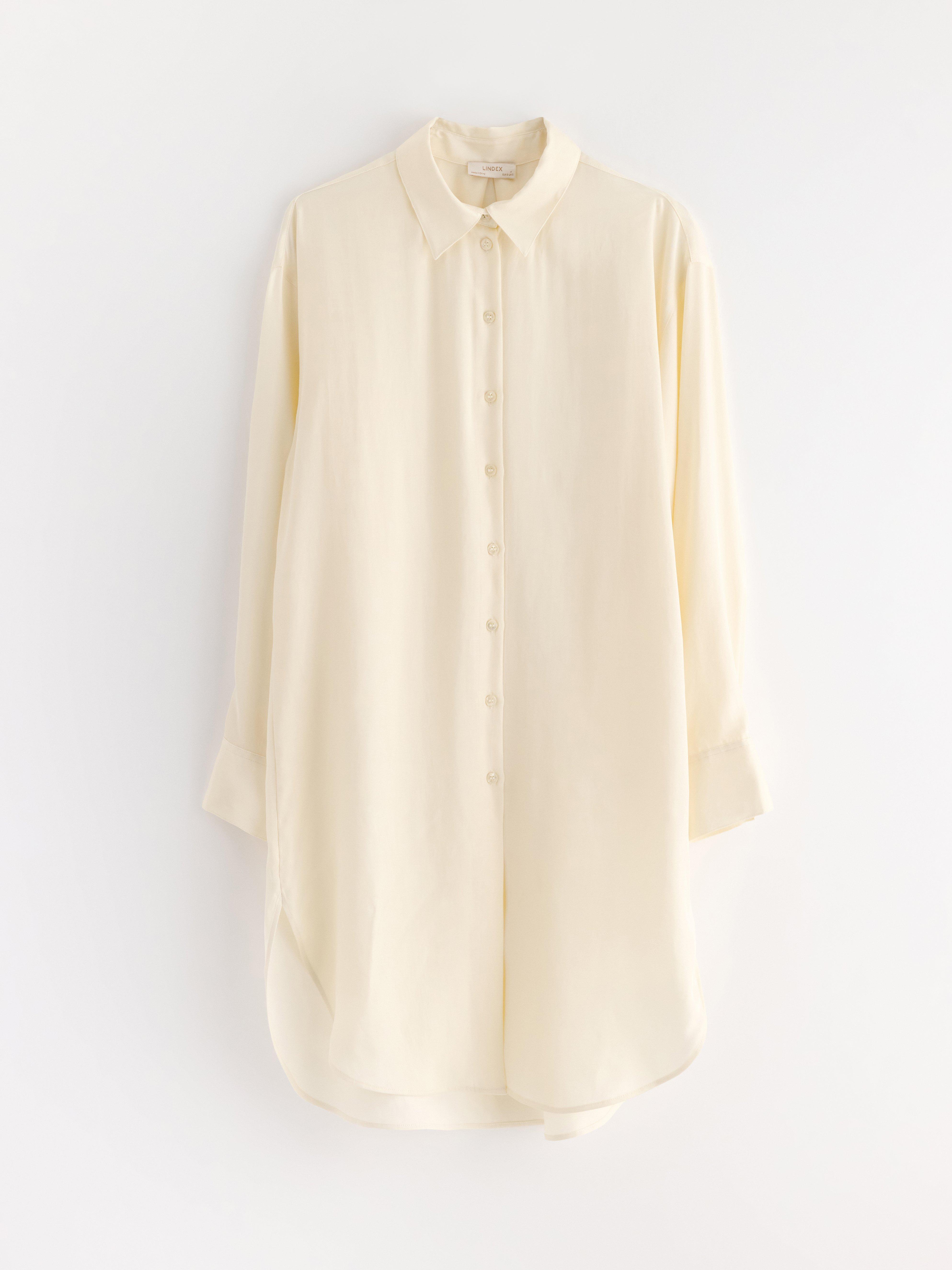 Camisa comprida Off white