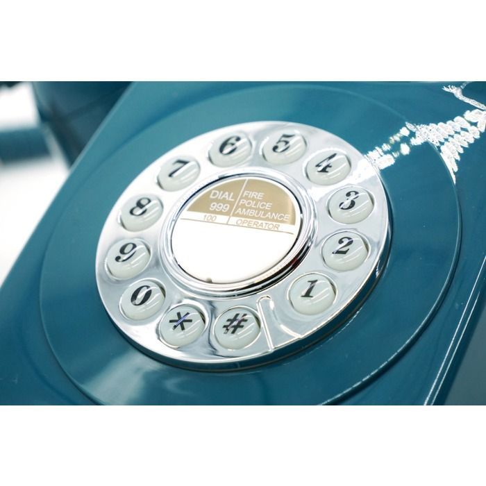 Teléfono fijo - GPO - 746 - Azur - Compatible con decodificador de Internet - Tono de llamada de Bell