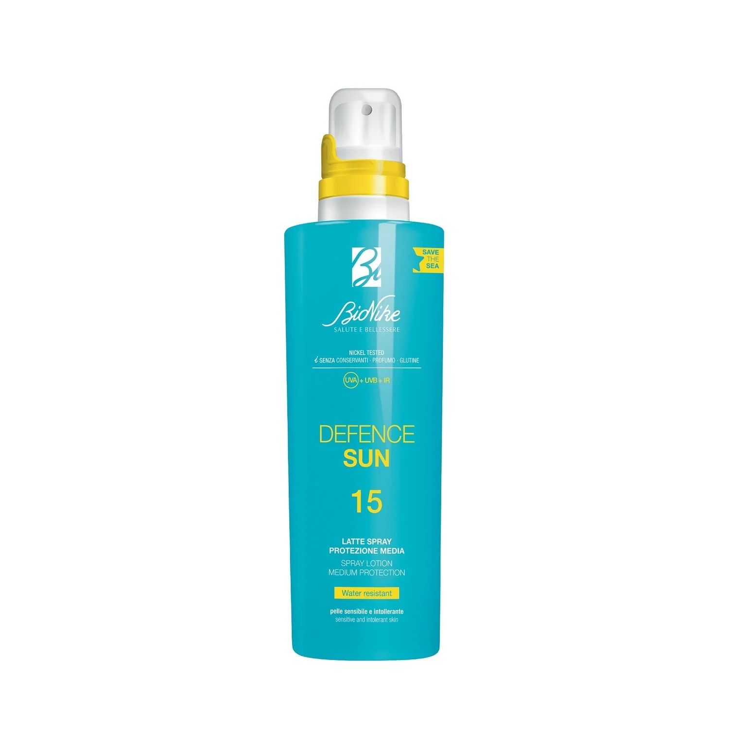 Defence Sun Latte Spray SPF15 - Latte solare corpo media prot., Spray solare corpo media prot.