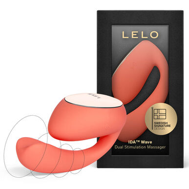 Lelo Ida Wave Vibrator Coral Red 1 un 1 un