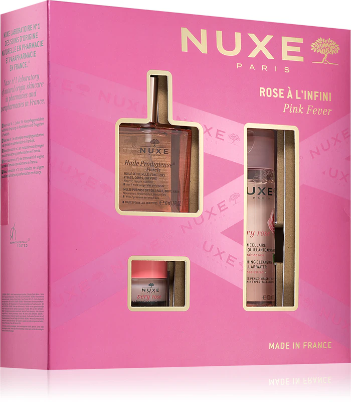 Conjunto de presente Nuxe Pink Fever