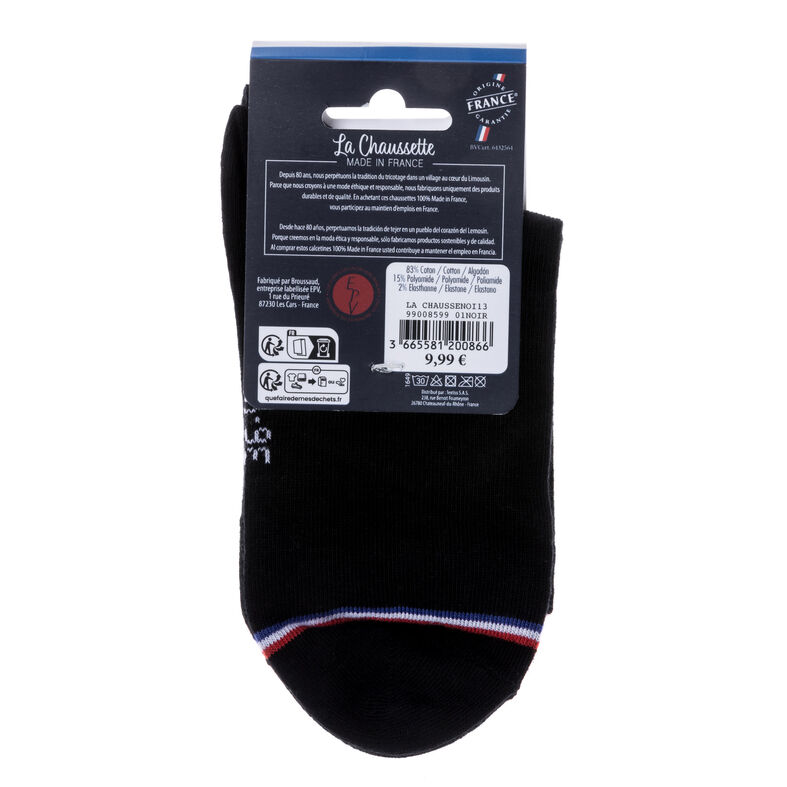 Calcetines y medias negras para mujer