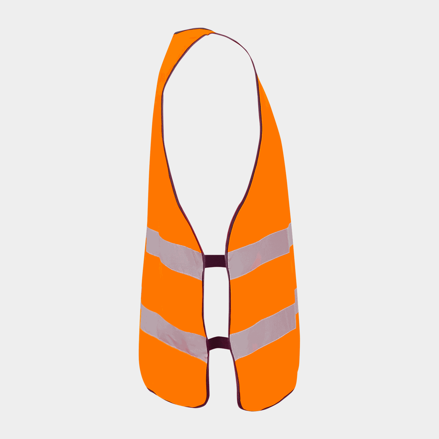 Chaleco de seguridad para caza, chaleco naranja de alta visibilidad, caza - Naranja