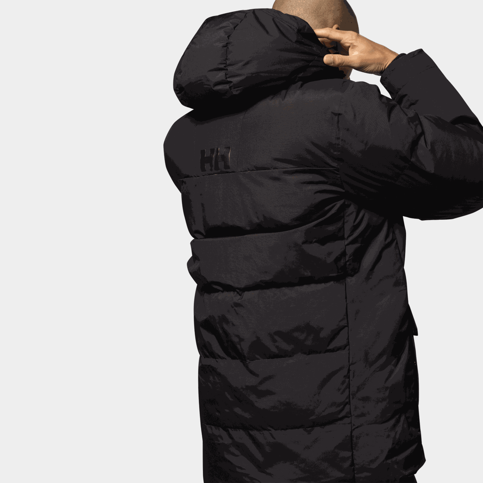 Jaqueta de inverno masculina Tromsøe, preta