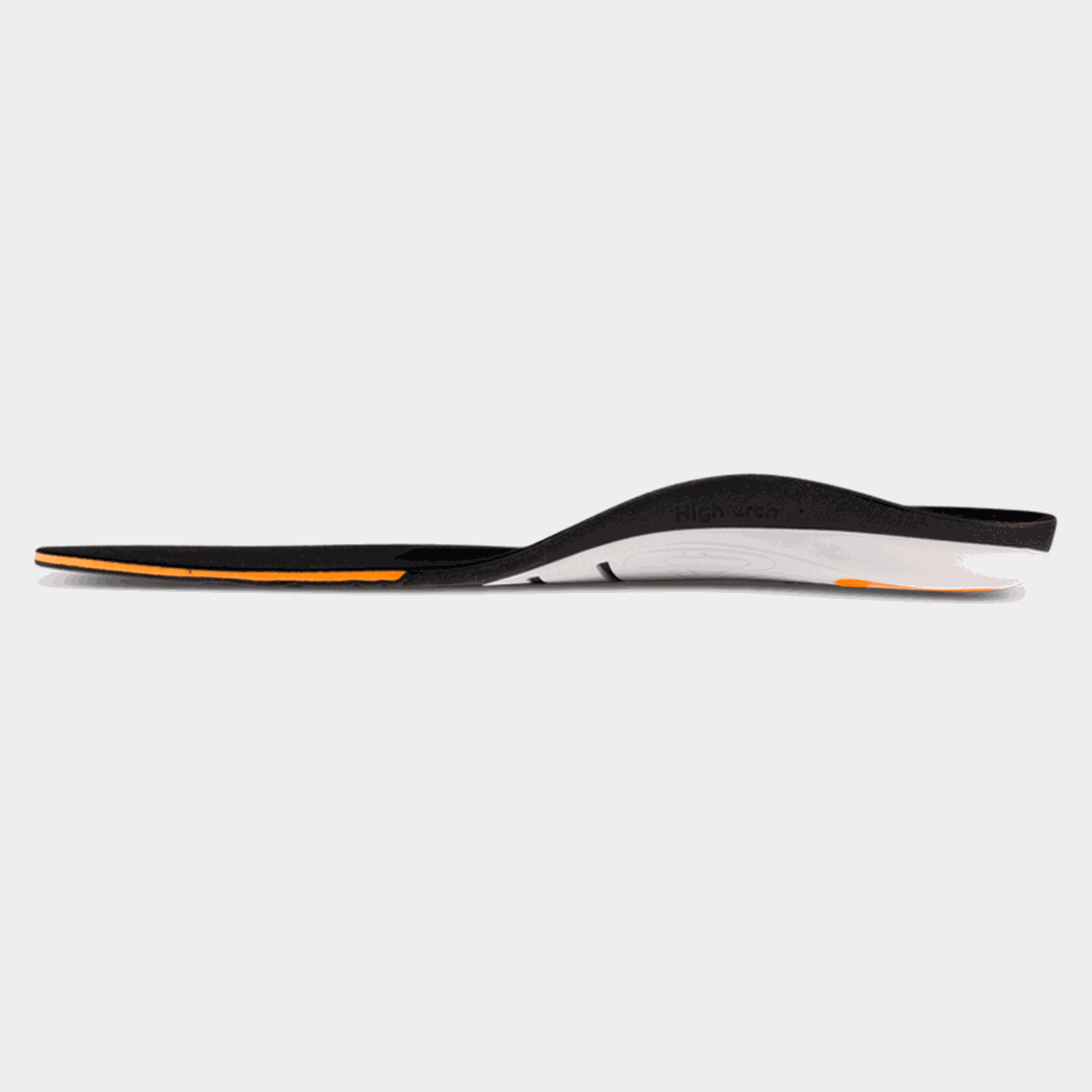  Soletta Traintech per arco plantare alto, unisex – Nera