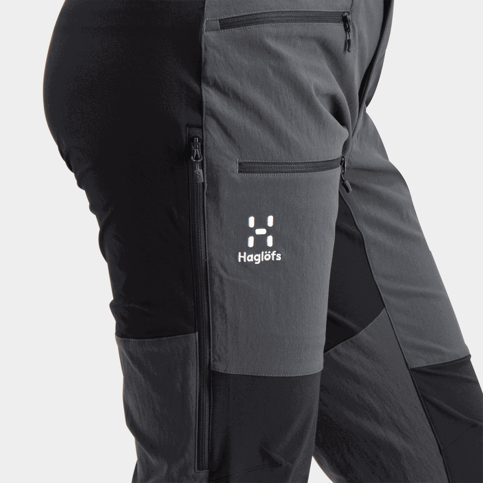 Slim fit broek van zirkonium, softshellbroek, trekkingbroek, damesbroek