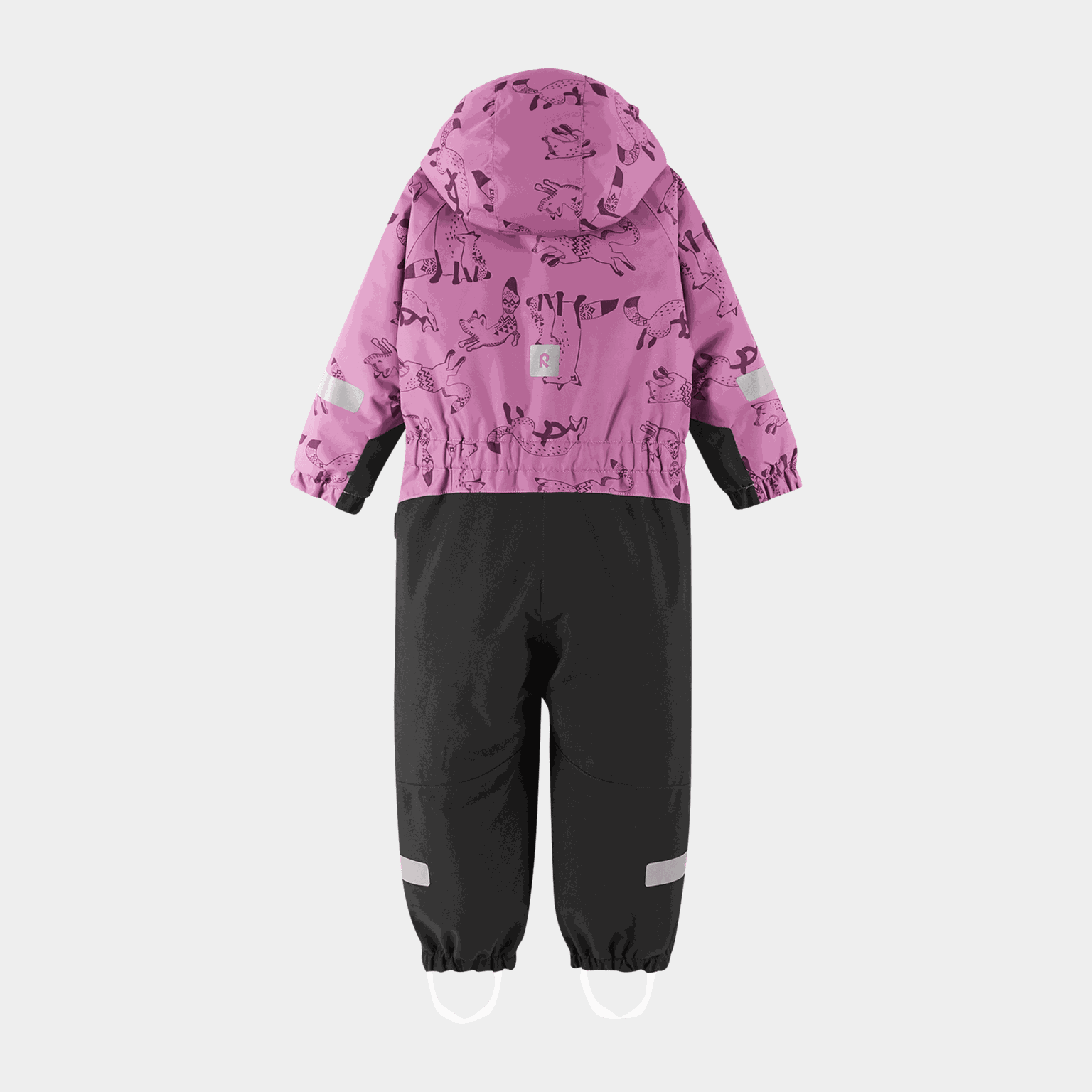  Winterpak voor kinderen met sneeuwstormprint.