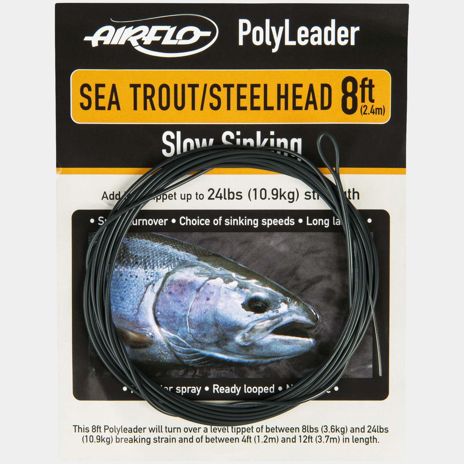 Seatrout 8' Slow Sink - PSS4-8S, line -