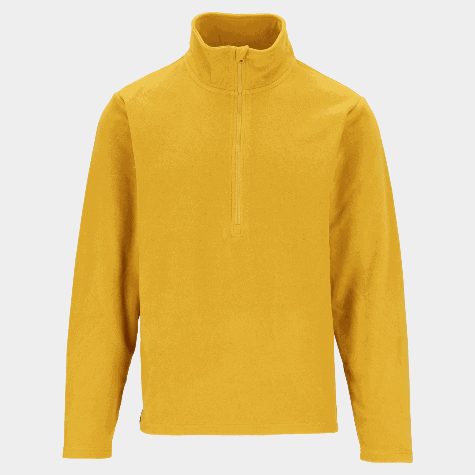  Herentrui met rits van gerecycled fleece, model Tind