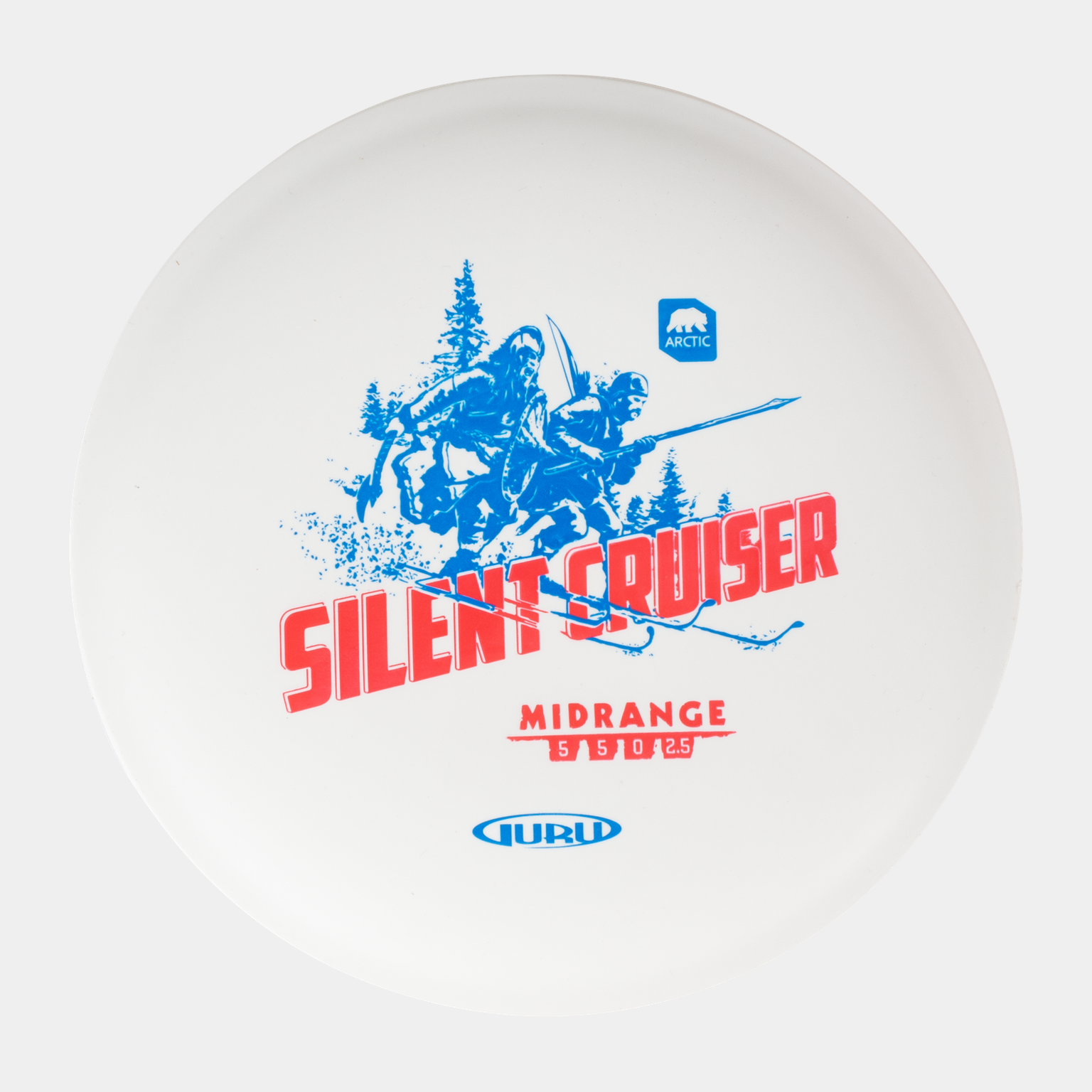  Arctic Line Midrange Silent Cruiser golf frizbi, 150-165 g, közepes súlyú
