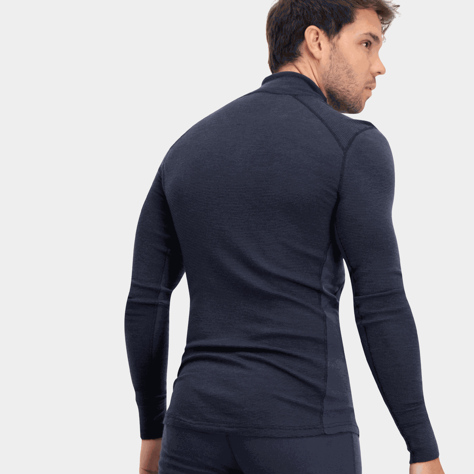  Pánské polo tričko Rav, 100% vlna, poloviční zip