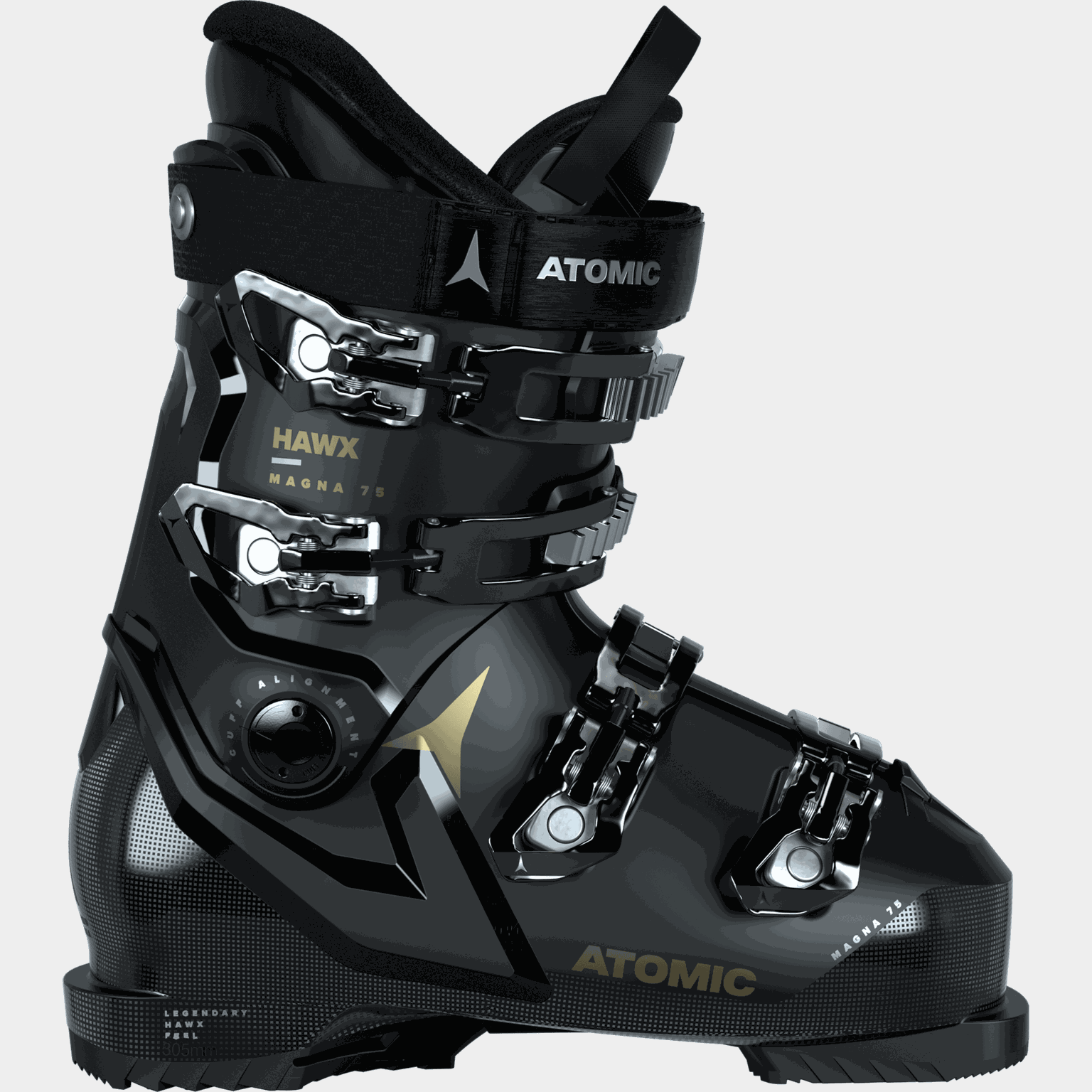 Alpine Boots W Hawx Magna 75 24/25, alpinstøvel, dame - Svart