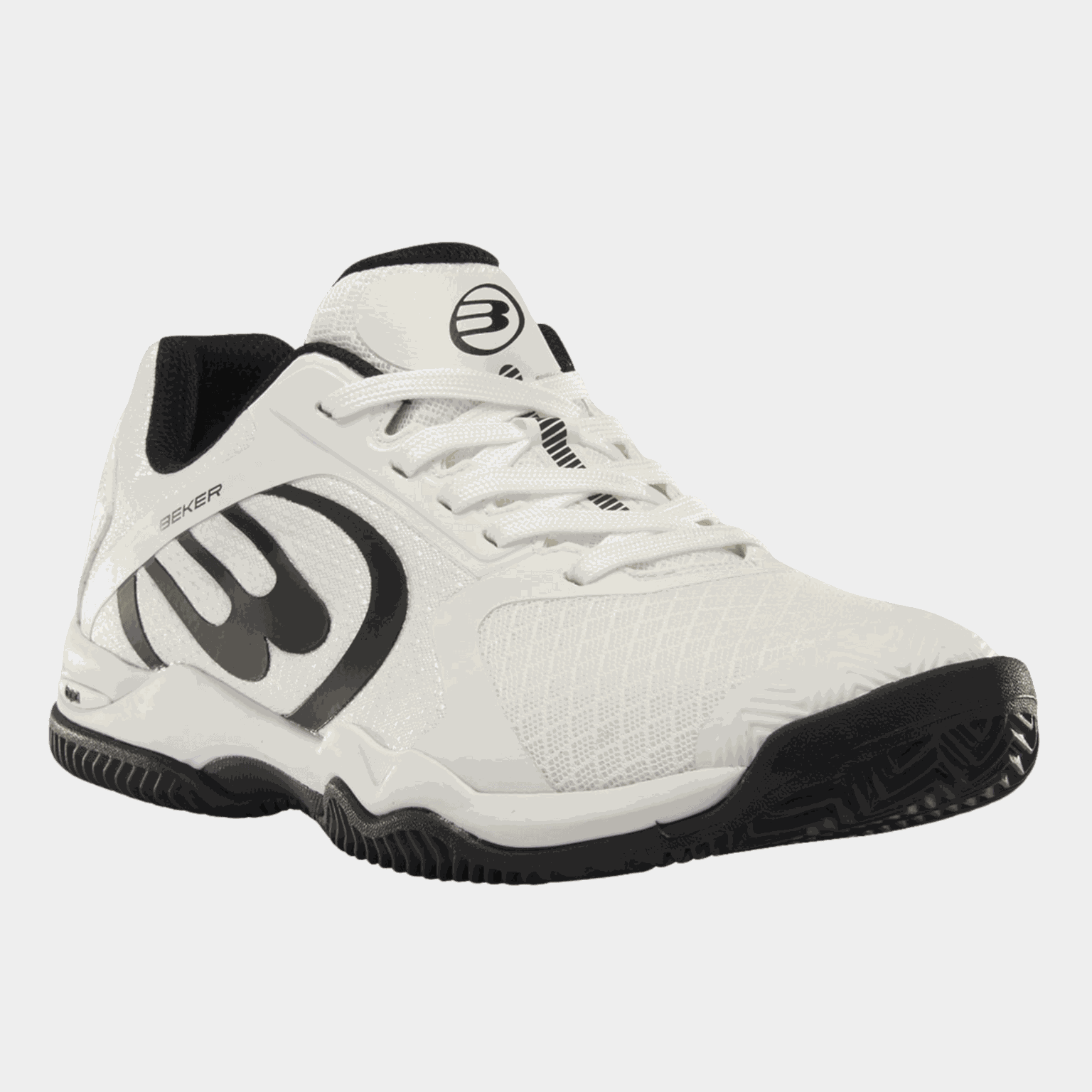  Sapatos de padel masculinos Becker 24L, brancos
