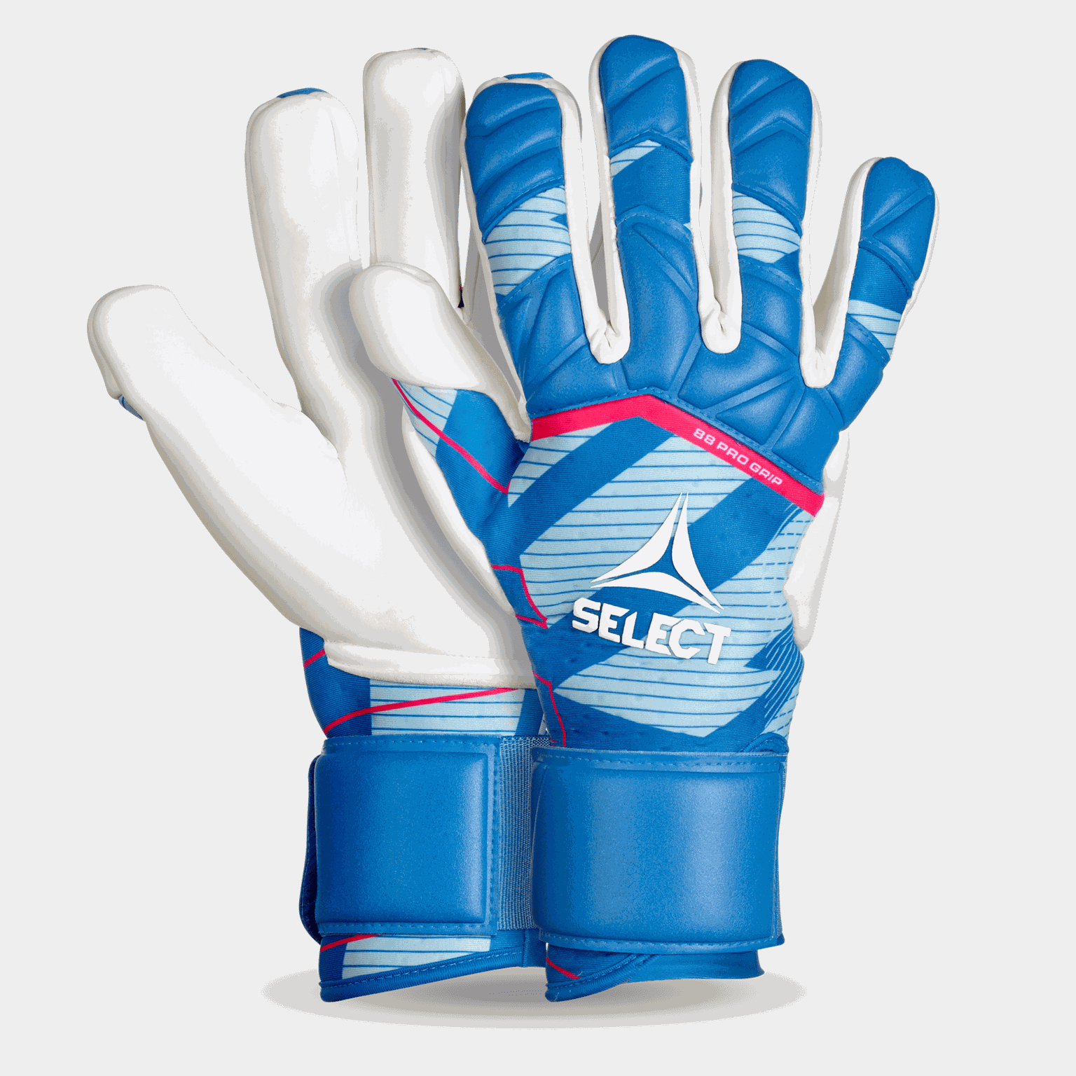 Gants de gardien de but 88 Pro Grip V25, unisexes – Blancs