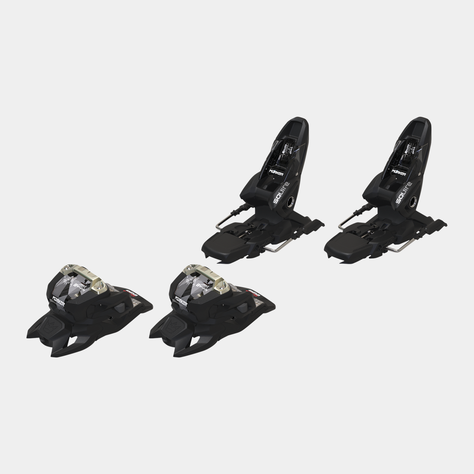  Fixações Alpine Squire 11 Freeride, diâmetro interno 110 mm, 24/25, unissex - preto
