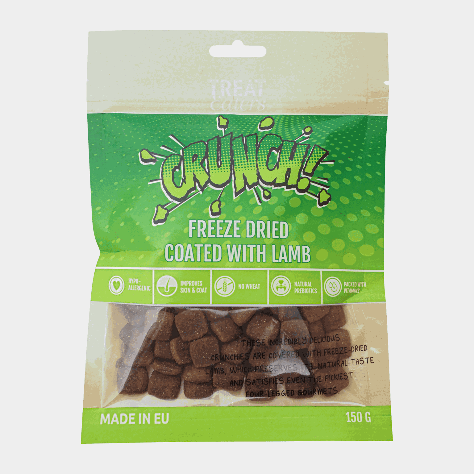  Krokiety jagnięce Crunchers 150g, przekąski dla psów -