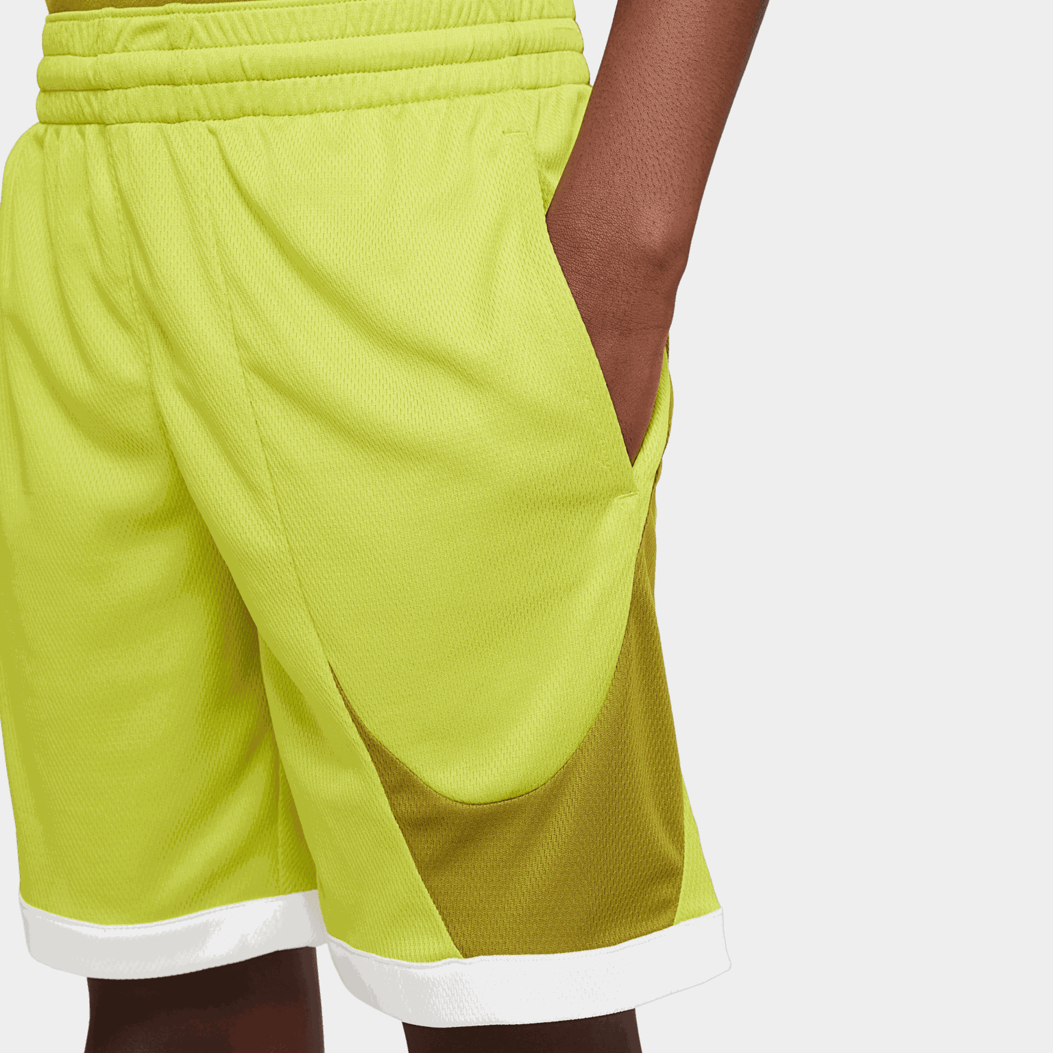 Big Kids Basketball Shorts, basketball shorts, junior - Grønn