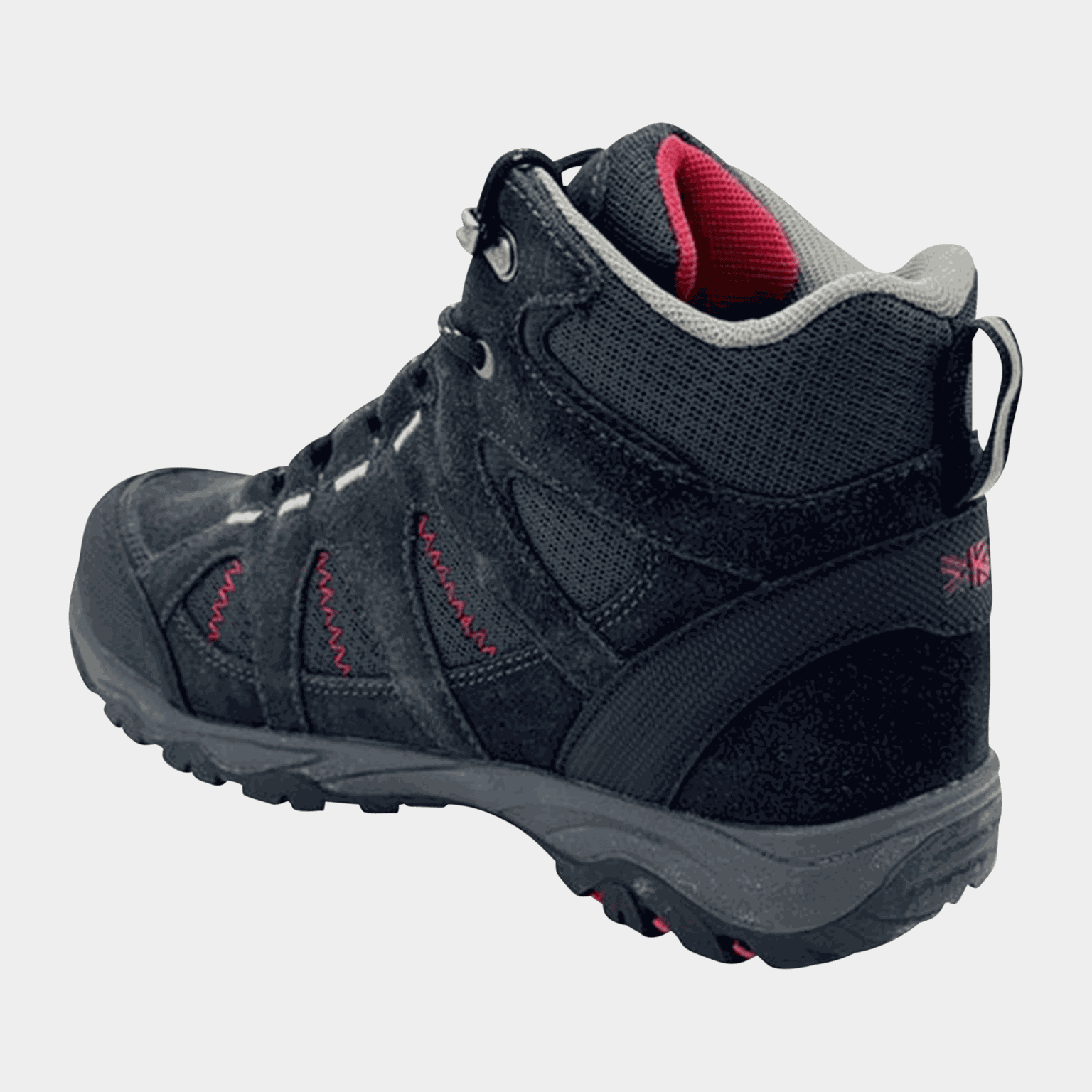  Wodoodporne buty trekkingowe Mount Mid, rozmiar młodzieżowy – czarne