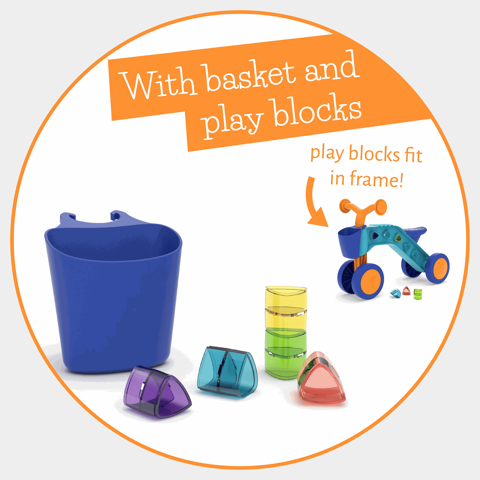  Itsibiti Blocks, uma bicicleta sem pedais