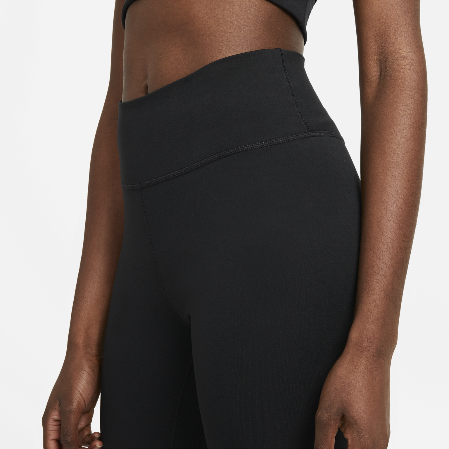 One Dri-FIT MR 7/8 Tights, treningstights dame - Svart
