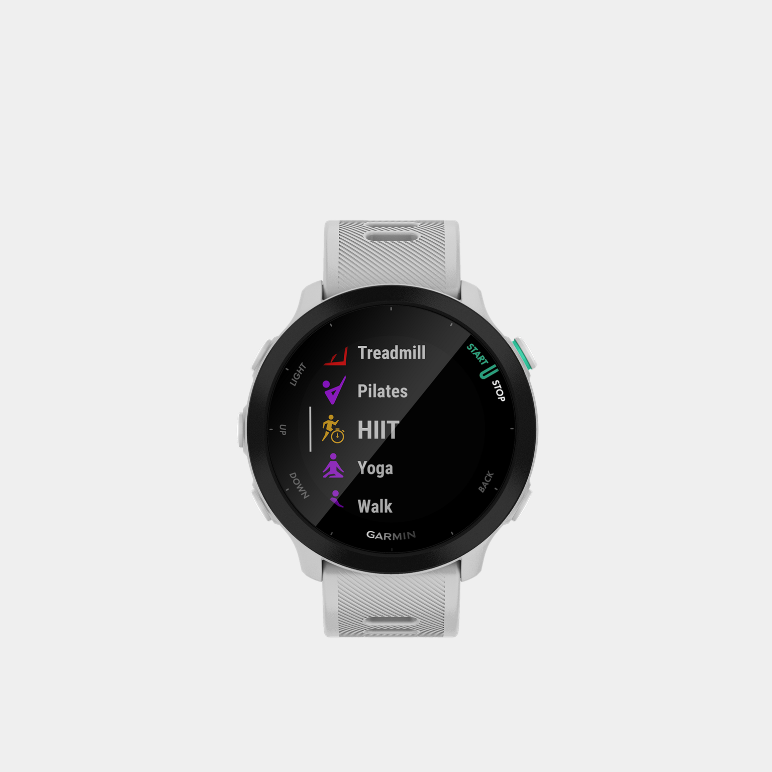 Forerunner 55, GPS-løpeklokke - Hvit