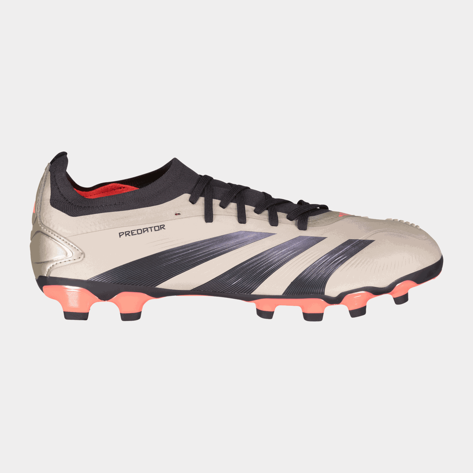 Predator Pro MG / Q4 24, fotballsko gress og kunstgress, unisex - Sølv