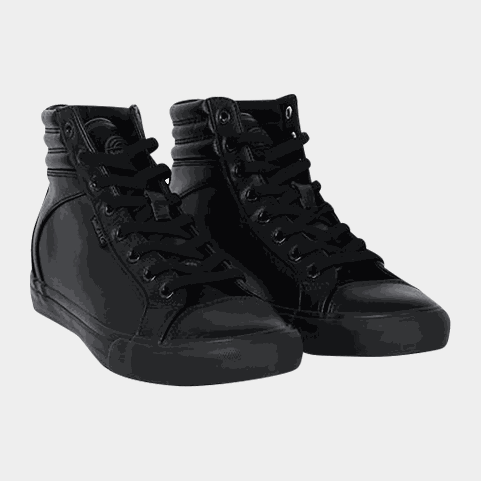  Baskets montantes Asti, chaussures pour hommes - Noires