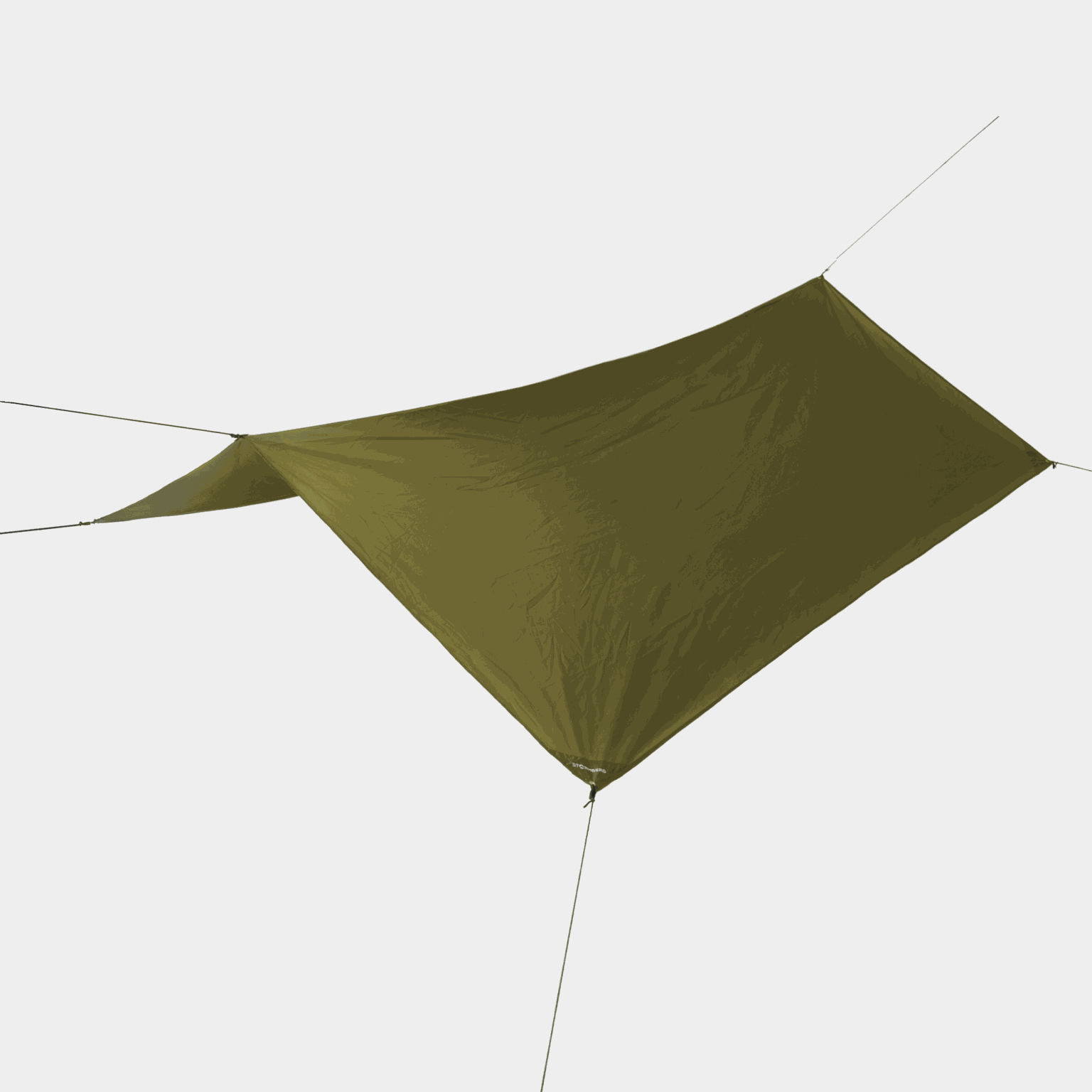  Jedro 3x4 m, zeleno jedro