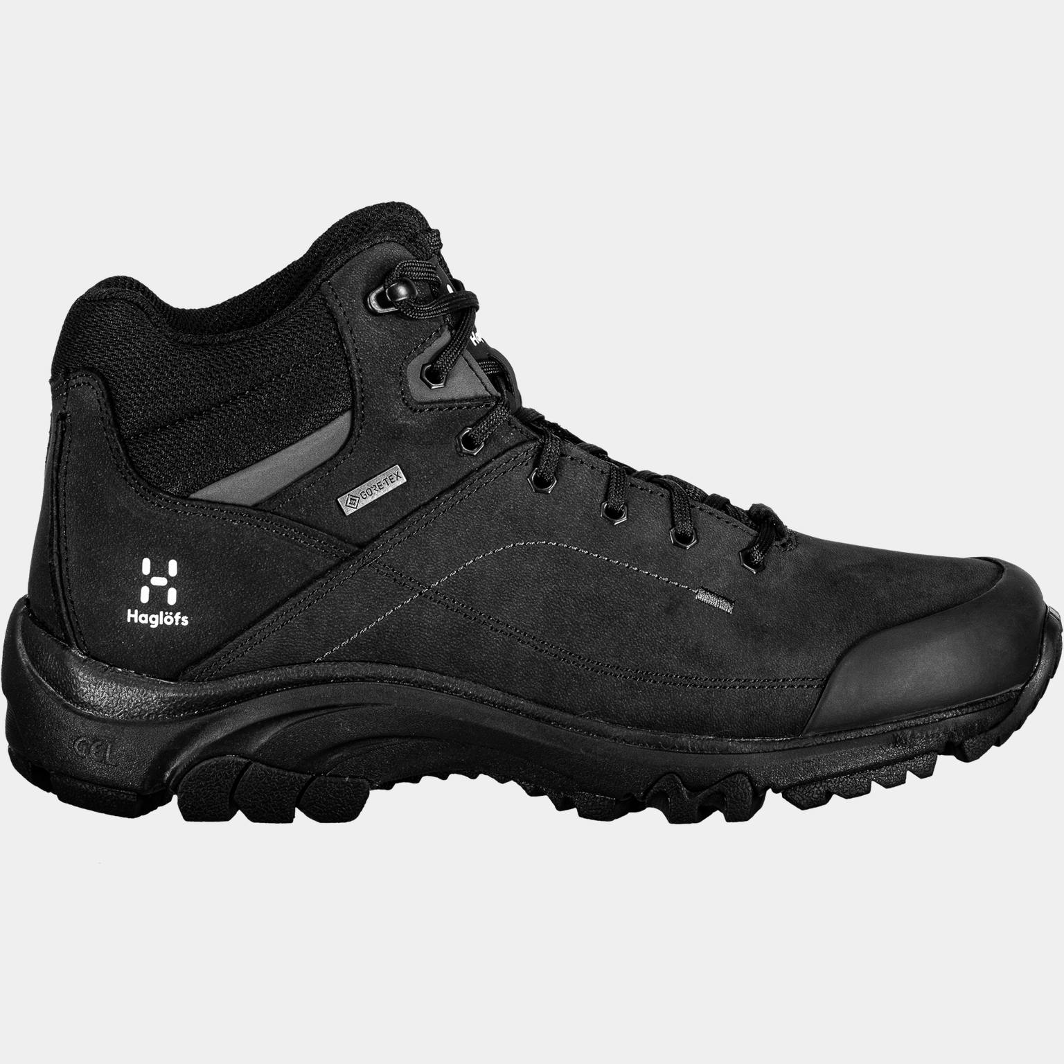 Ridge Mid GTX, hikingsko dame - Svart