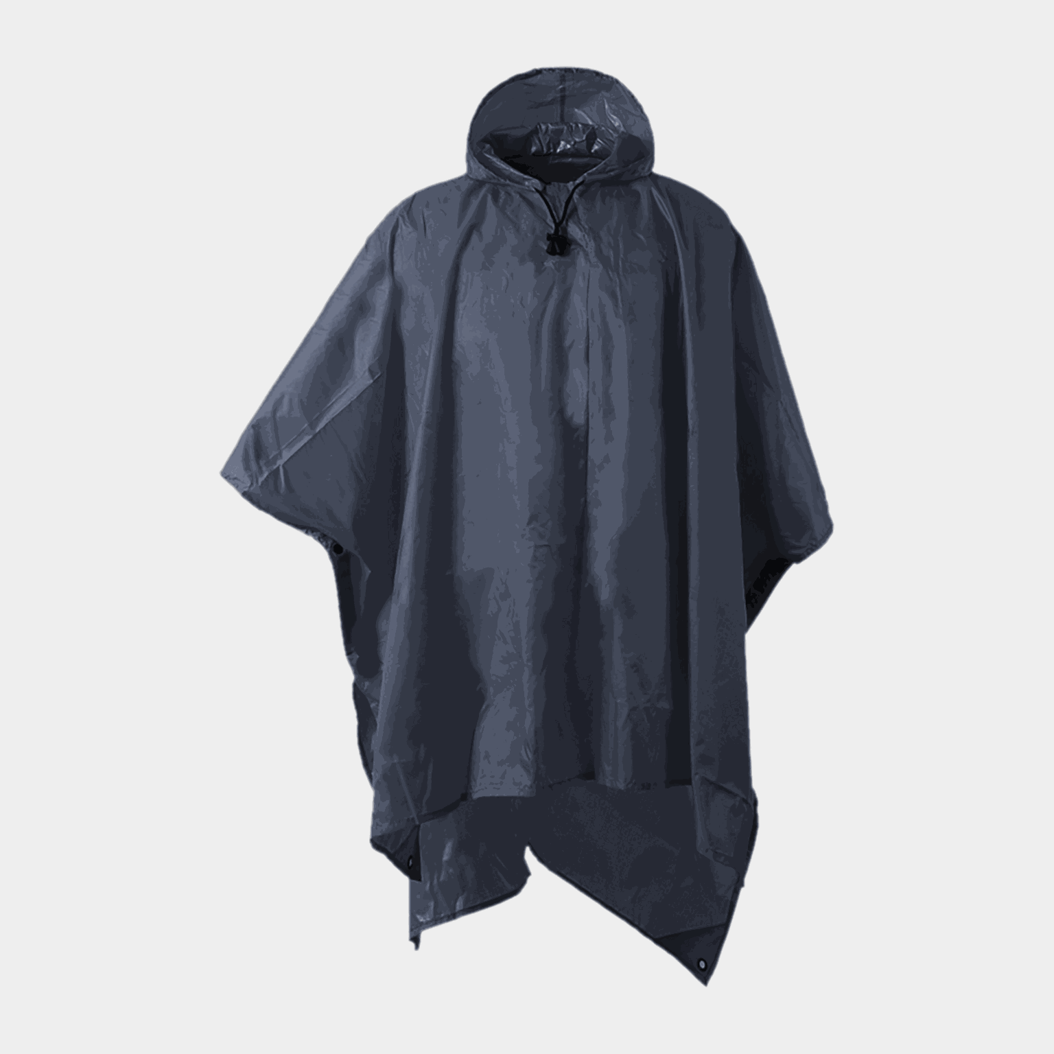 Middelgrote waterdichte regenjas – Blauw