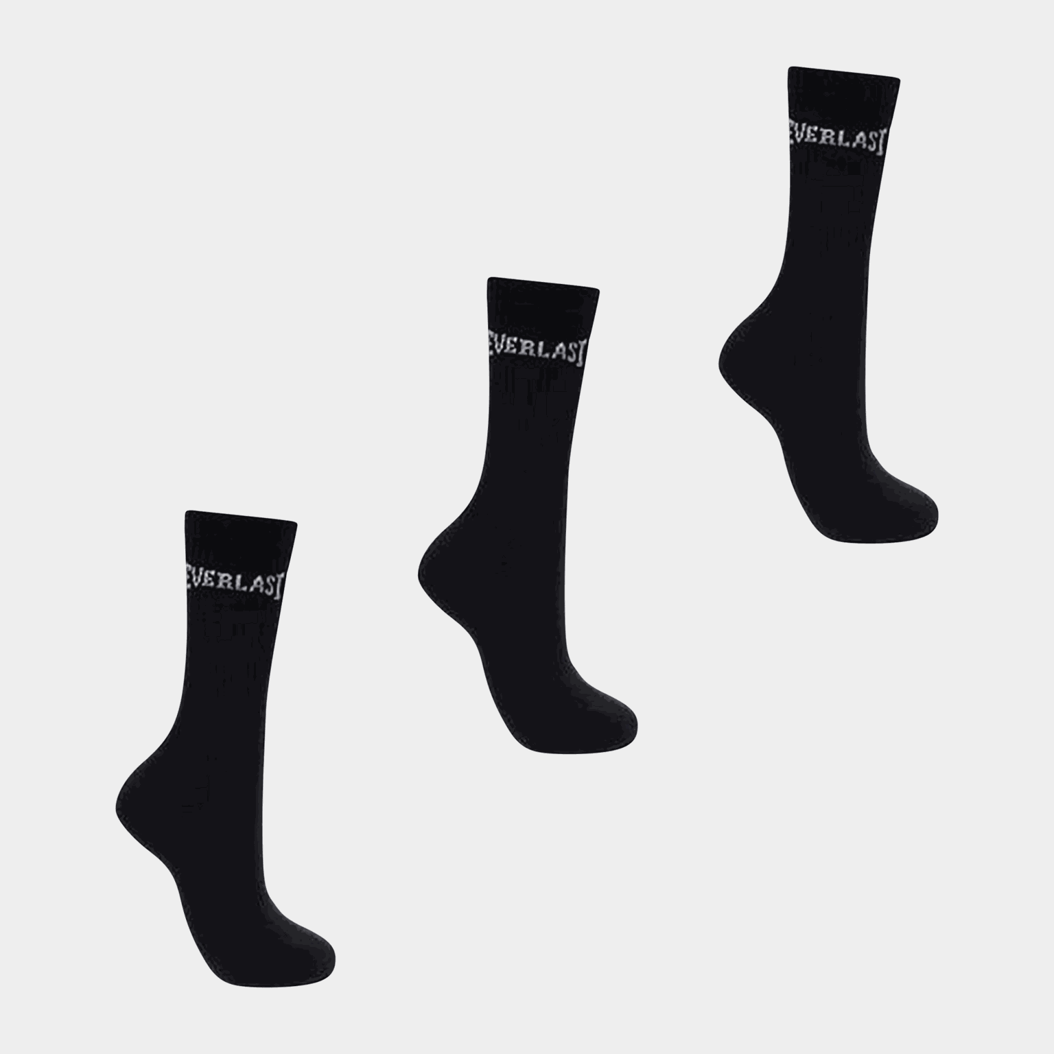 Set van 3 paar herensokken tot de knie + zwarte sokken