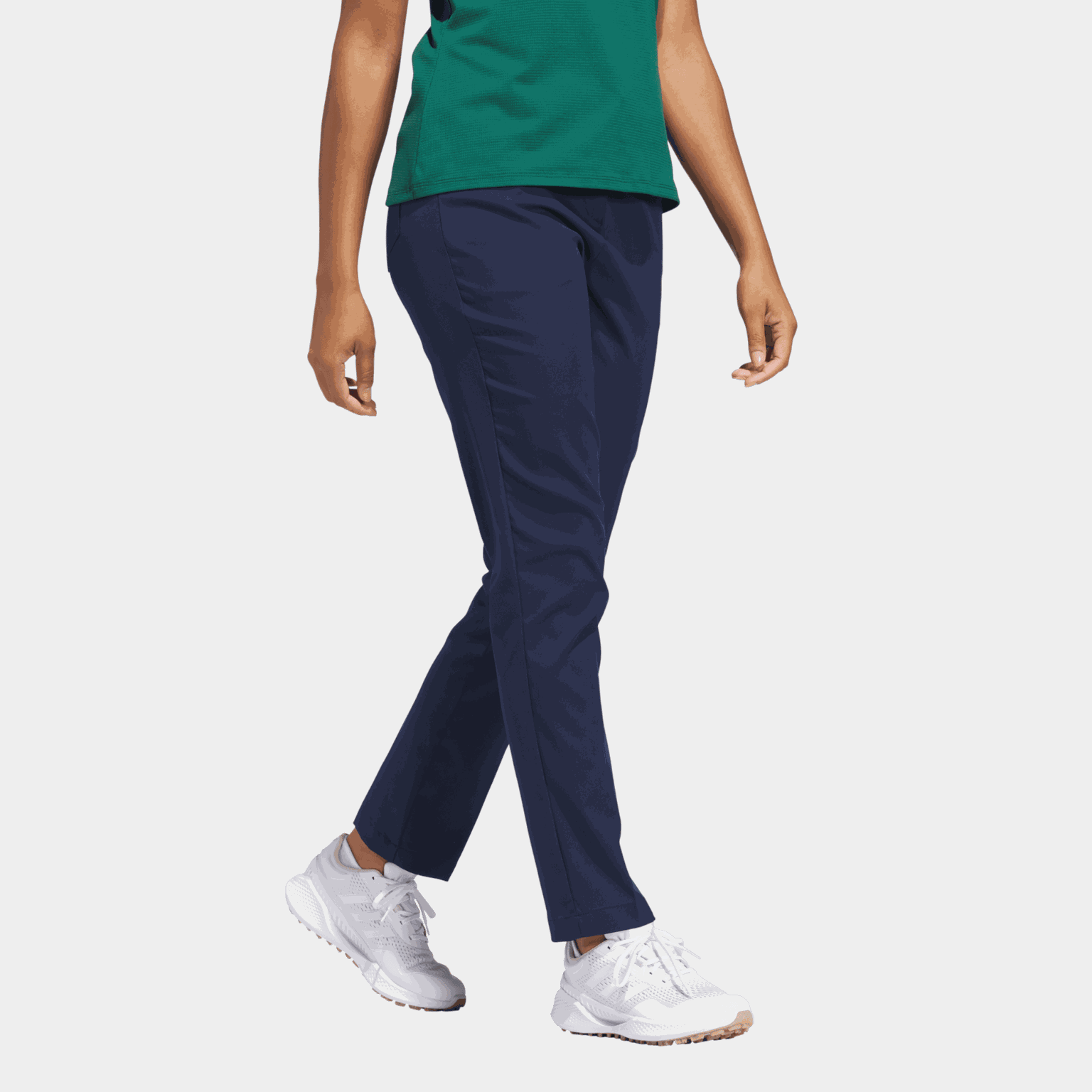  Calça de golfe feminina Ultimate365 Twistweave com cinco bolsos - Azul escuro