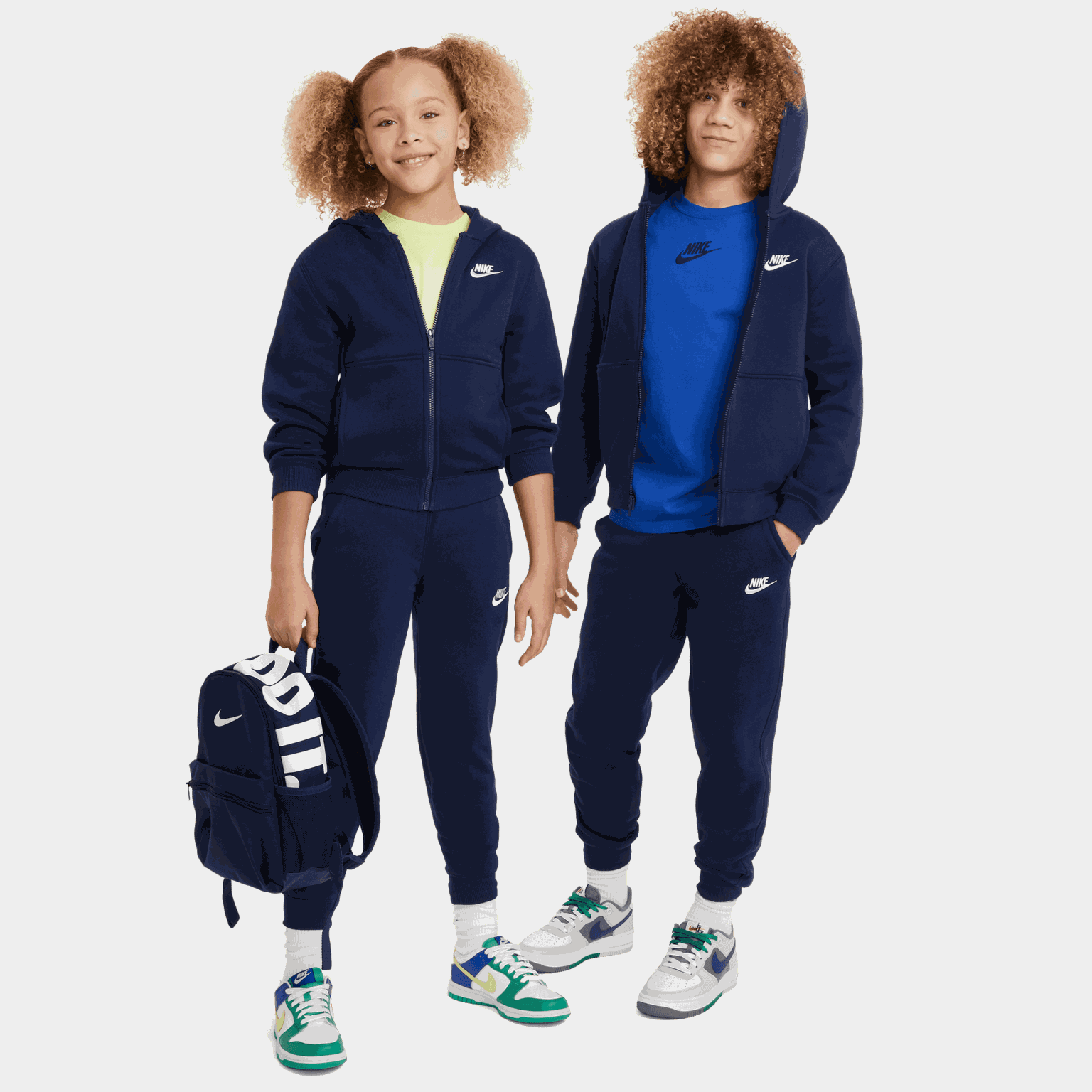 Conjunto de treino Nike Sportswear Club Fleece, tamanho infantil