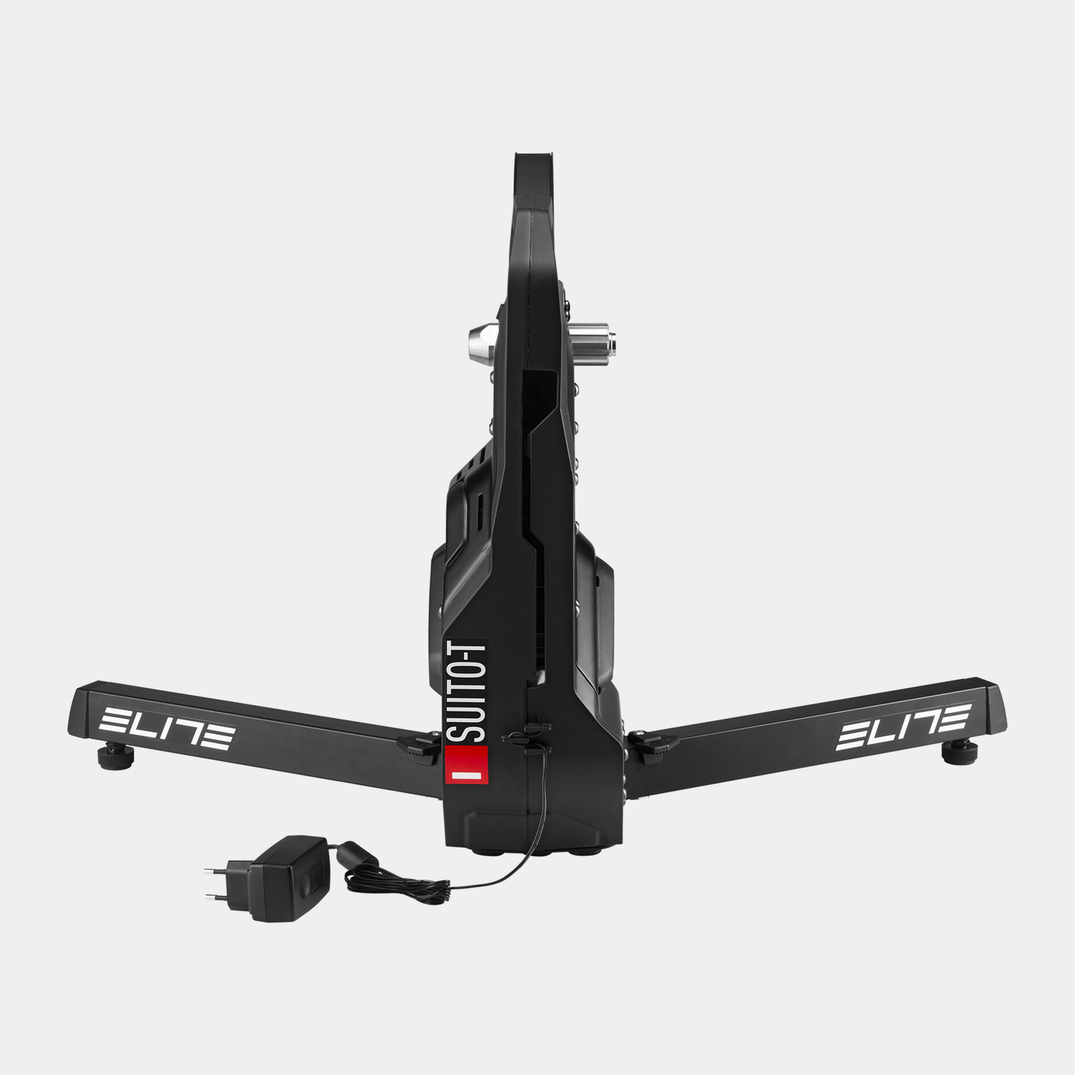 Elite Suito - T, fitnessfiets - zwart