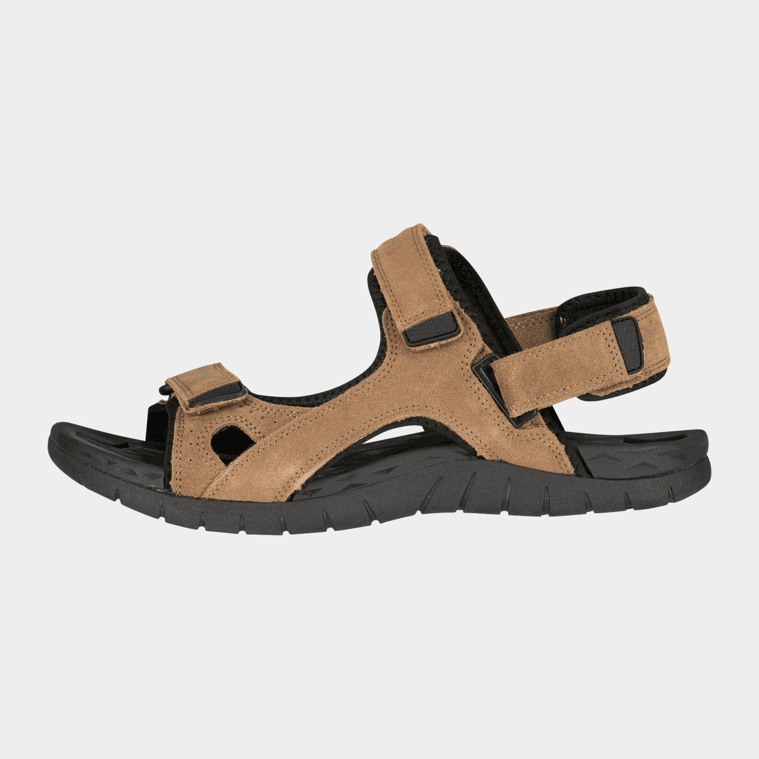  Férfi platform szandál - barna