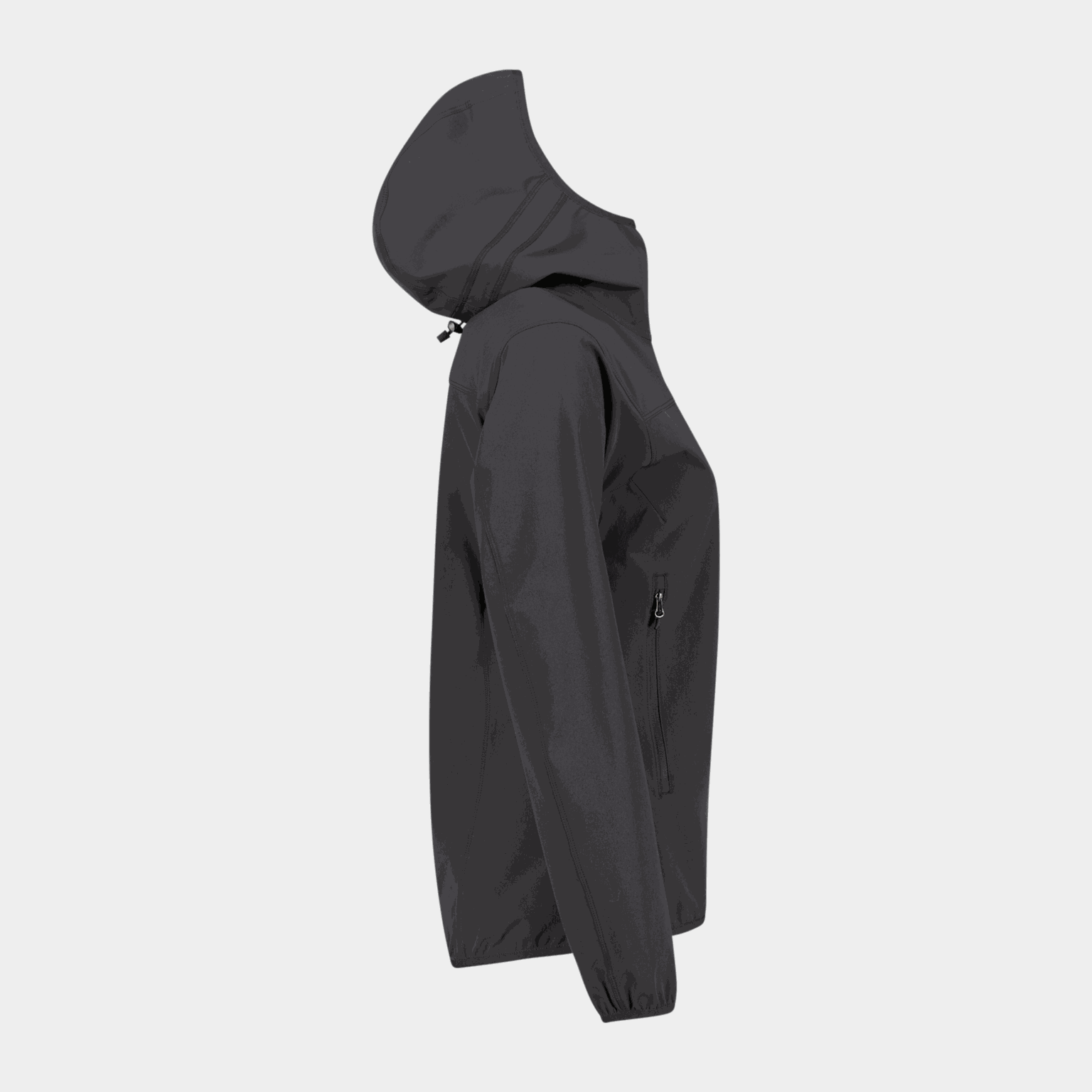  Apex Hood softshelljack voor dames – zwart