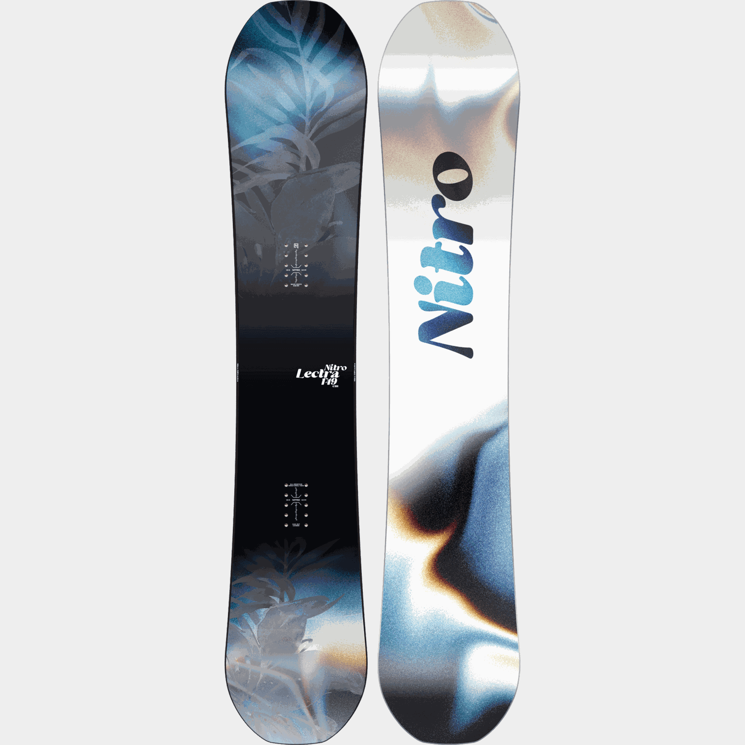  Prancha de snowboard feminina Lectra Leaf Cam-Out 24/25 - multicolorida