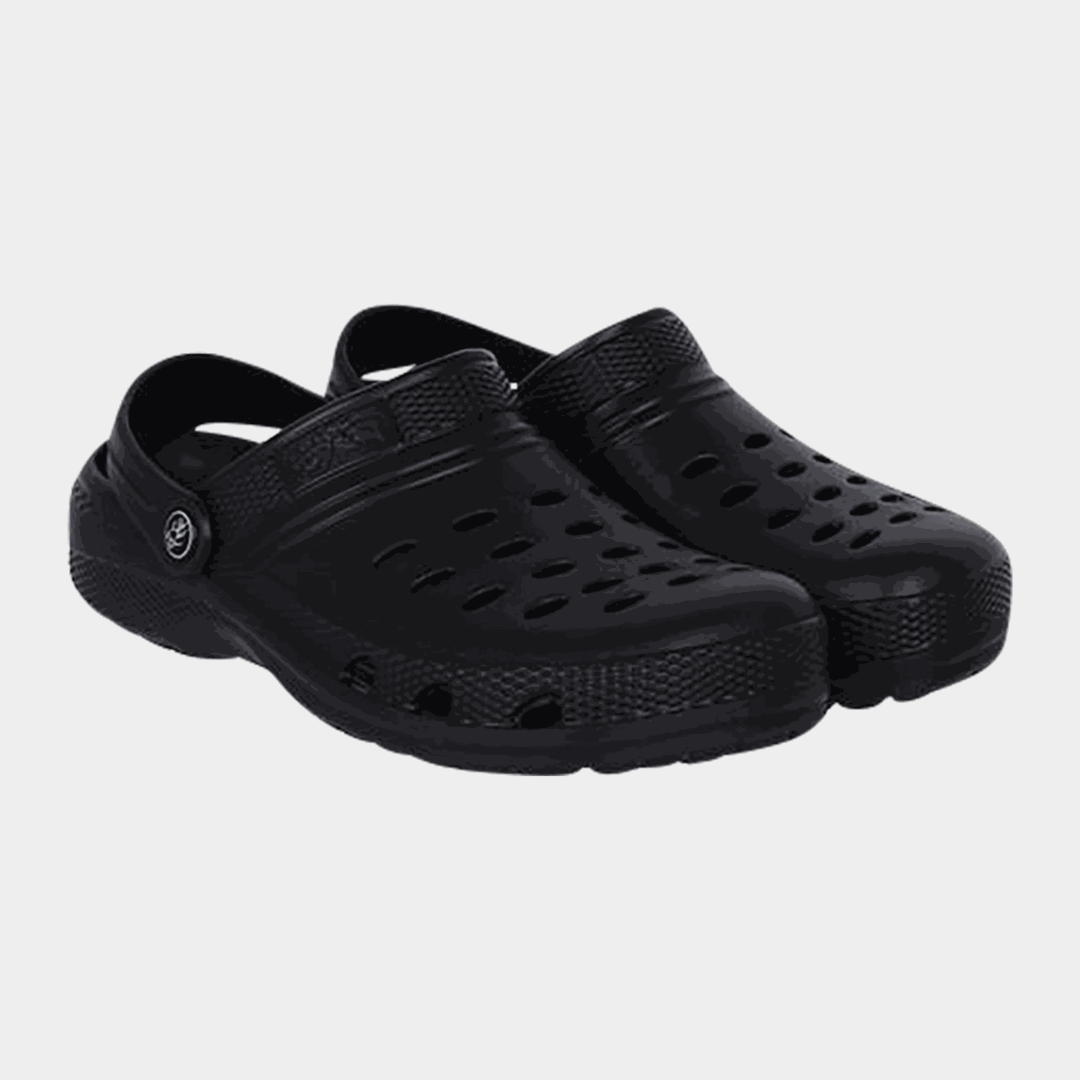  Férfi klumpa és flip-flop papucs - fekete